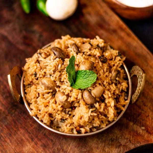 Mushroom Briyani